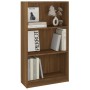 Bücherregal aus braunem Eichensperrholz 60x24x109cm von vidaXL, Bücherregale und Regale - Ref: Foro24-815089, Preis: 53,99 €,...
