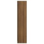 Plywood oak brown wooden shelf 60x24x109cm by vidaXL, Bookcases and shelves - Ref: Foro24-815089, Price: 53,99 €, Discount: %