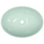Lavabo de vidrio blanco 50x37x14 cm de vidaXL, Lavabos - Ref: Foro24-345255, Precio: 72,67 €, Descuento: %