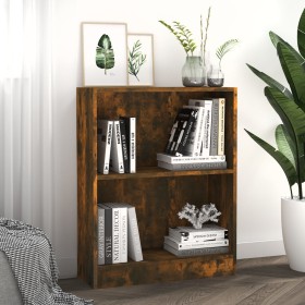 Smoked oak engineered wood shelf 60x24x76 cm by vidaXL, Bookcases and shelves - Ref: Foro24-815084, Price: 32,61 €, Discount: %