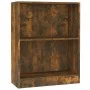 Smoked oak engineered wood shelf 60x24x76 cm by vidaXL, Bookcases and shelves - Ref: Foro24-815084, Price: 32,33 €, Discount: %