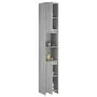Sonoma gray plywood bathroom cabinet 30x30x183.5 cm by vidaXL, Bathroom furniture - Ref: Foro24-815109, Price: 73,96 €, Disco...