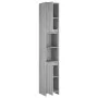 Sonoma gray plywood bathroom cabinet 30x30x183.5 cm by vidaXL, Bathroom furniture - Ref: Foro24-815109, Price: 73,96 €, Disco...