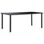 7-teiliges Esszimmerset aus grauem Kunstleder von vidaXL, Möbelsets für Küchen und Esszimmer - Ref: Foro24-3053126, Preis: 59...