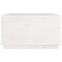 Solid white pine wood coffee table 80x80x45 cm by vidaXL, Coffee table - Ref: Foro24-821518, Price: 128,91 €, Discount: %