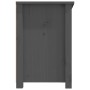 TV-Schrank aus massivem Kiefernholz, grau, 114 x 35 x 52 cm von vidaXL, TV-Möbel - Ref: Foro24-821504, Preis: 117,36 €, Rabat...