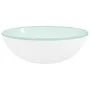 Waschbecken aus gehärtetem Glas weiß 35x12 cm von vidaXL, Sinkt - Ref: Foro24-345252, Preis: 41,04 €, Rabatt: %
