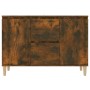 Aparador madera de ingeniería roble ahumado 101x35x70 cm de vidaXL, Aparadores - Ref: Foro24-815162, Precio: 89,94 €, Descuen...