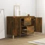 Sideboard aus geräuchertem Eichenholzwerkstoff, 101 x 35 x 70 cm von vidaXL, Sideboards - Ref: Foro24-815162, Preis: 86,64 €,...