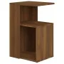 Side table made of brown oak plywood, measuring 36x30x56 cm. by vidaXL, Side tables - Ref: Foro24-815191, Price: 30,93 €, Dis...
