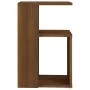 Side table made of brown oak plywood, measuring 36x30x56 cm. by vidaXL, Side tables - Ref: Foro24-815191, Price: 30,93 €, Dis...