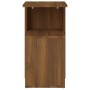 Side table made of brown oak plywood, measuring 36x30x56 cm. by vidaXL, Side tables - Ref: Foro24-815191, Price: 30,00 €, Dis...