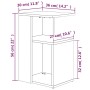 Side table made of brown oak plywood, measuring 36x30x56 cm. by vidaXL, Side tables - Ref: Foro24-815191, Price: 30,00 €, Dis...