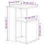Side table made of brown oak plywood, measuring 36x30x56 cm. by vidaXL, Side tables - Ref: Foro24-815191, Price: 30,93 €, Dis...
