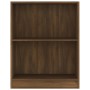 Regal aus braunem Eichensperrholz, 60 x 24 x 74,5 cm von vidaXL, Bücherregale und Regale - Ref: Foro24-815086, Preis: 36,89 €...