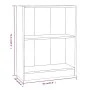 Regal aus braunem Eichensperrholz, 60 x 24 x 74,5 cm von vidaXL, Bücherregale und Regale - Ref: Foro24-815086, Preis: 36,41 €...