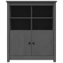 Sideboard aus massivem Kiefernholz grau 83x41,5x100 cm von vidaXL, Sideboards - Ref: Foro24-821514, Preis: 152,85 €, Rabatt: %
