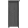 Sideboard aus massivem Kiefernholz grau 83x41,5x100 cm von vidaXL, Sideboards - Ref: Foro24-821514, Preis: 152,85 €, Rabatt: %