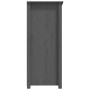 Solid gray pine wood sideboard 83x41.5x100 cm by vidaXL, Sideboards - Ref: Foro24-821514, Price: 154,84 €, Discount: %