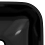 Lavabo de vidrio negro 42x42x14 cm de vidaXL, Lavabos - Ref: Foro24-345248, Precio: 59,23 €, Descuento: %