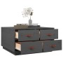 Solid gray pine wood coffee table 80x80x45 cm by vidaXL, Coffee table - Ref: Foro24-821519, Price: 151,86 €, Discount: %