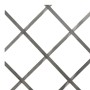 Vallas enrejado 5 uds madera maciza de abeto gris 180x30 cm