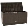 Brown polypropylene garden storage box 119x48x60 cm by vidaXL, Outdoor storage boxes - Ref: Foro24-152196, Price: 86,16 €, Di...