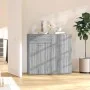 Aparador de madera contrachapada gris Sonoma 80x36x75 cm de vidaXL, Aparadores - Ref: Foro24-815490, Precio: 86,68 €, Descuen...