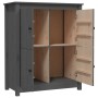 Aparador de madera maciza de pino gris 83x41,5x100 cm de vidaXL, Aparadores - Ref: Foro24-821509, Precio: 137,07 €, Descuento: %