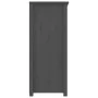 Sideboard aus massivem Kiefernholz grau 83x41,5x100 cm von vidaXL, Sideboards - Ref: Foro24-821509, Preis: 136,23 €, Rabatt: %