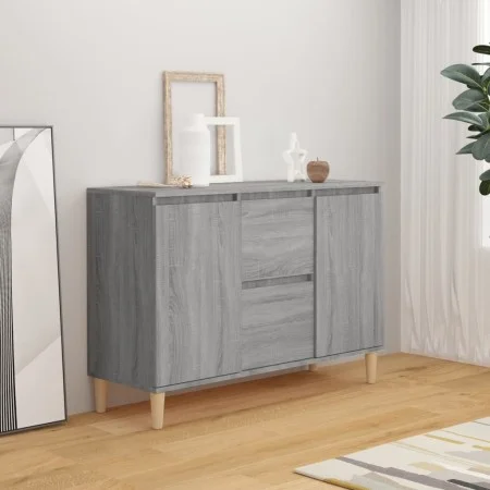Sonoma gray engineered wood sideboard 101x35x70 cm by vidaXL, Sideboards - Ref: Foro24-815163, Price: 99,11 €, Discount: %