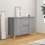Sonoma gray engineered wood sideboard 101x35x70 cm by vidaXL, Sideboards - Ref: Foro24-815163, Price: 99,11 €, Discount: %