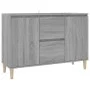 Sonoma gray engineered wood sideboard 101x35x70 cm by vidaXL, Sideboards - Ref: Foro24-815163, Price: 99,11 €, Discount: %