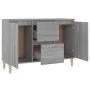 Sonoma gray engineered wood sideboard 101x35x70 cm by vidaXL, Sideboards - Ref: Foro24-815163, Price: 99,11 €, Discount: %