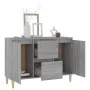 Sonoma gray engineered wood sideboard 101x35x70 cm by vidaXL, Sideboards - Ref: Foro24-815163, Price: 99,11 €, Discount: %