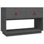 TV-Schrank aus massivem, grauem Kiefernholz, 90 x 40 x 60 cm von vidaXL, TV-Möbel - Ref: Foro24-821524, Preis: 104,63 €, Raba...