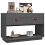 TV-Schrank aus massivem, grauem Kiefernholz, 90 x 40 x 60 cm von vidaXL, TV-Möbel - Ref: Foro24-821524, Preis: 105,98 €, Raba...