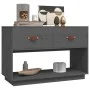 TV-Schrank aus massivem, grauem Kiefernholz, 90 x 40 x 60 cm von vidaXL, TV-Möbel - Ref: Foro24-821524, Preis: 104,63 €, Raba...