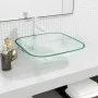Transparent glass sink 42x42x14 cm by vidaXL, Sinks - Ref: Foro24-345236, Price: 56,86 €, Discount: %