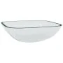 Transparent glass sink 42x42x14 cm by vidaXL, Sinks - Ref: Foro24-345236, Price: 56,86 €, Discount: %