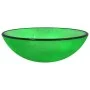 Green tempered glass sink 42x14 cm by vidaXL, Sinks - Ref: Foro24-345264, Price: 53,95 €, Discount: %