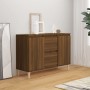 Aparador madera de ingeniería roble marrón 101x35x70 cm de vidaXL, Aparadores - Ref: Foro24-815164, Precio: 95,23 €