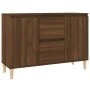 Anrichte aus braunem Eichenholz 101x35x70 cm von vidaXL, Sideboards - Ref: Foro24-815164, Preis: 93,97 €, Rabatt: %