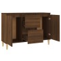 Aparador madera de ingeniería roble marrón 101x35x70 cm de vidaXL, Aparadores - Ref: Foro24-815164, Precio: 95,23 €