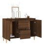 Aparador madera de ingeniería roble marrón 101x35x70 cm de vidaXL, Aparadores - Ref: Foro24-815164, Precio: 95,23 €