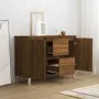 Engineered wood sideboard in brown oak 101x35x70 cm by vidaXL, Sideboards - Ref: Foro24-815164, Price: 93,97 €, Discount: %