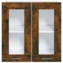 Hanging wardrobe engineered wood smoked oak 60x31x60 cm by vidaXL, Kitchen cabinets - Ref: Foro24-815120, Price: 48,15 €, Dis...
