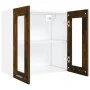 Hanging wardrobe engineered wood smoked oak 60x31x60 cm by vidaXL, Kitchen cabinets - Ref: Foro24-815120, Price: 48,15 €, Dis...