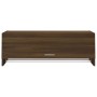 Schrank aus braunem Eichensperrholz 100x32,5x35 cm von vidaXL, Kleiderschränke - Ref: Foro24-815215, Preis: 56,58 €, Rabatt: %