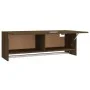 Schrank aus braunem Eichensperrholz 100x32,5x35 cm von vidaXL, Kleiderschränke - Ref: Foro24-815215, Preis: 54,81 €, Rabatt: %